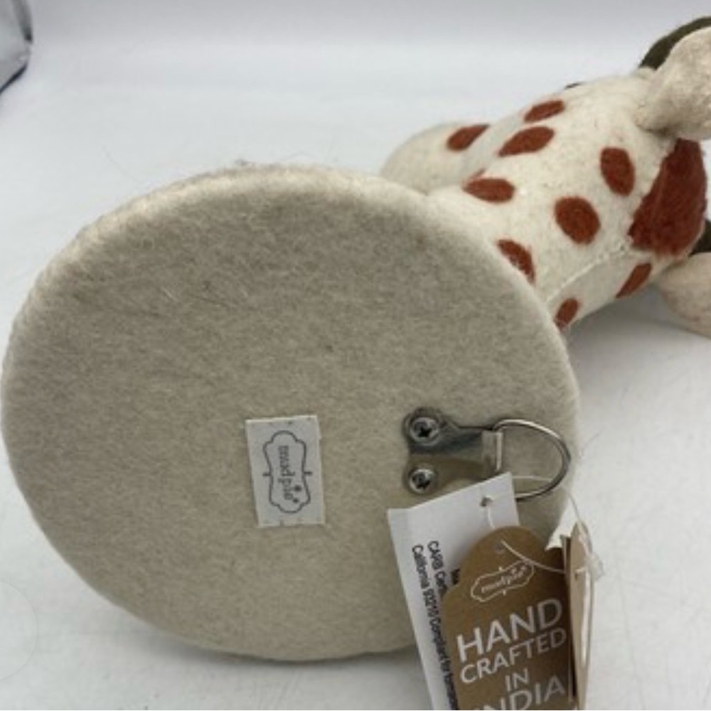 NWT MUD PIE Faux Taxidermy Giraffe Head Wall Mount Nursery Kids decor - Picture 10 of 11